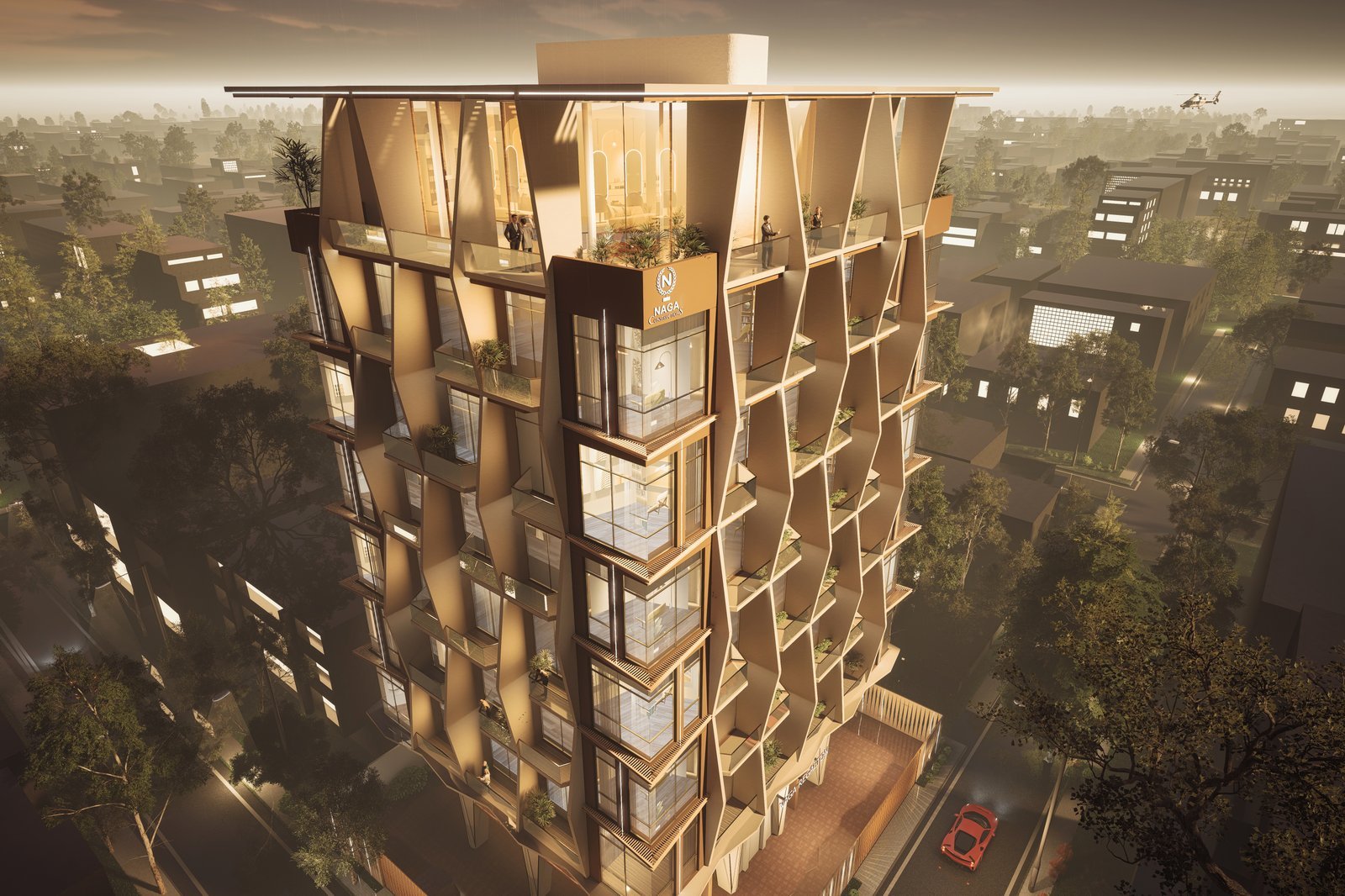 The Regalton — 3 & 4 BHK by Naga Constructions in Malleshwaram, Bangalore